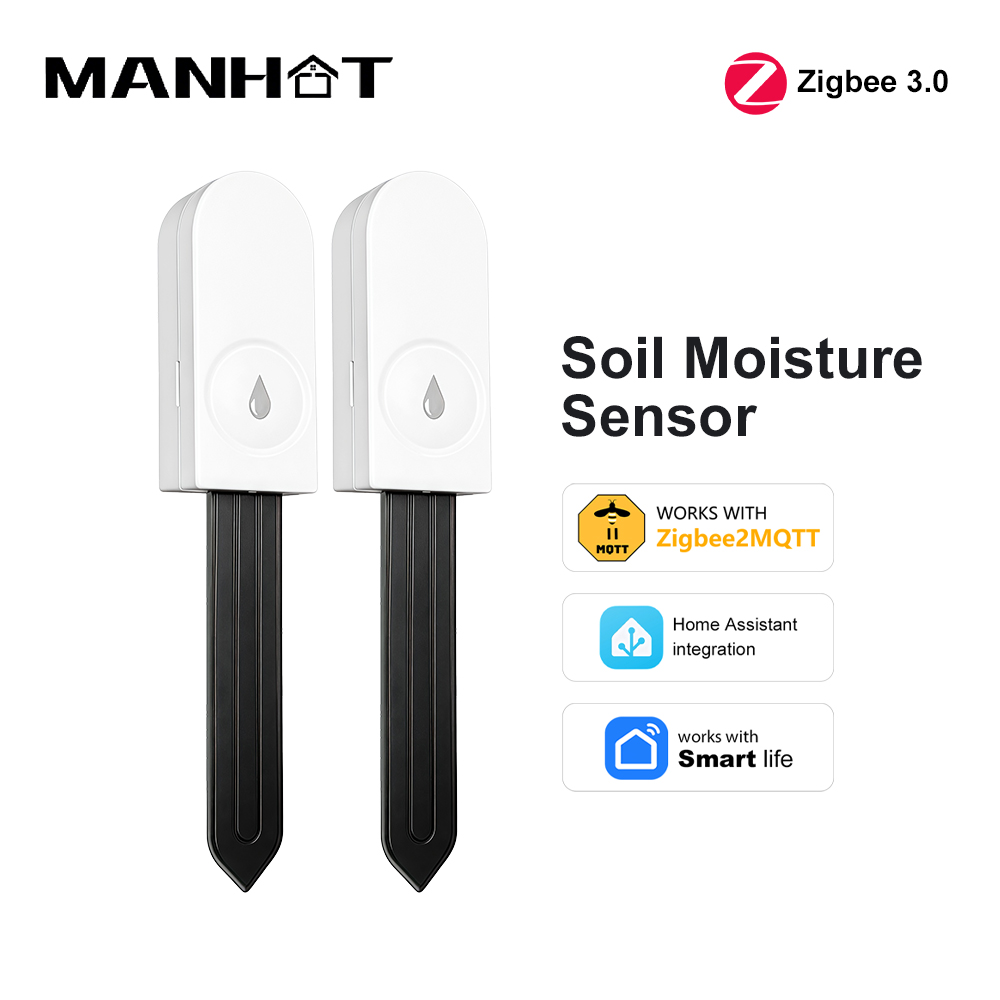 Smart Garden Nursery - Sensore di Umidità del Suolo Zigbee
