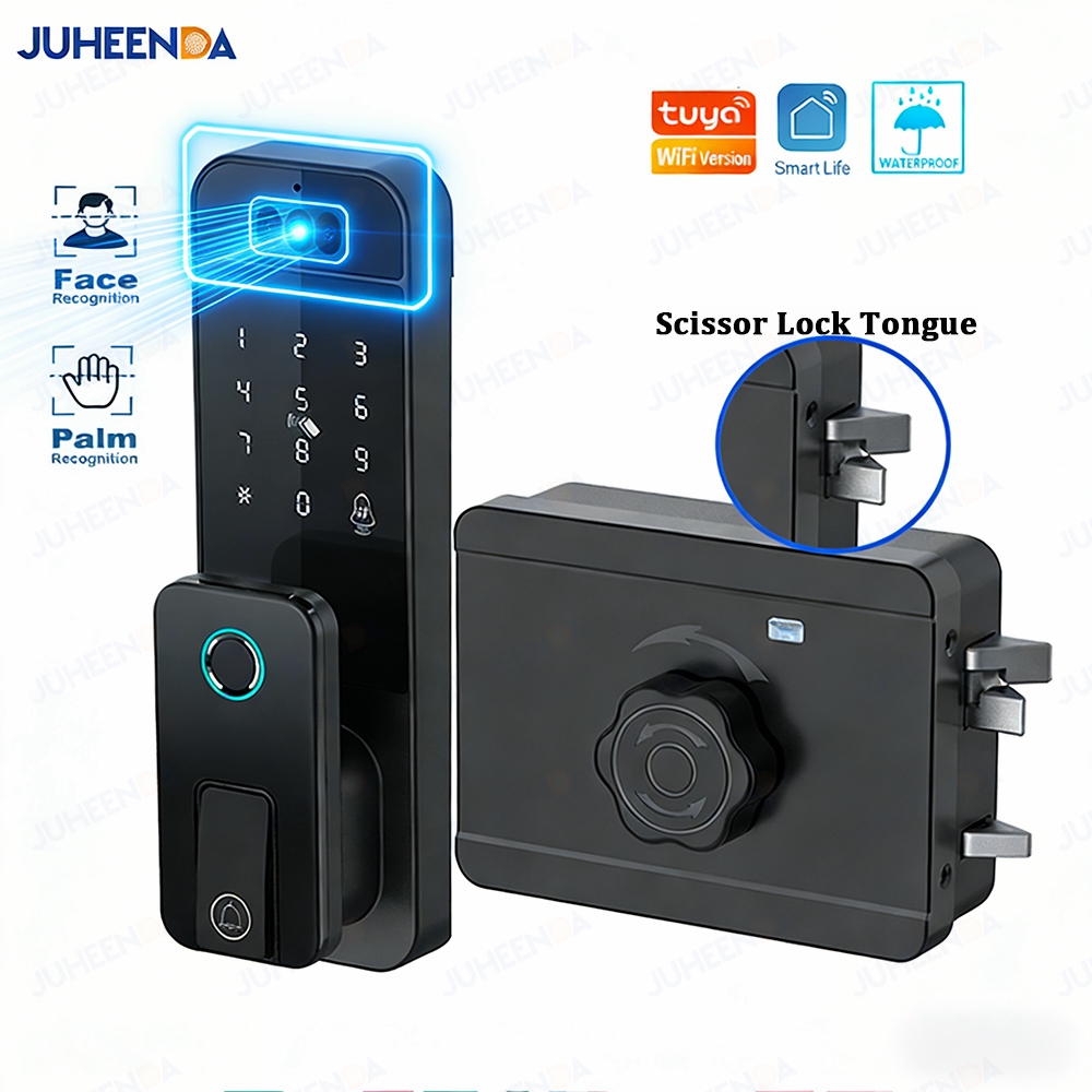 Smart Garden Lock - Serratura Intelligente WiFi Tuya con Riconoscimento
