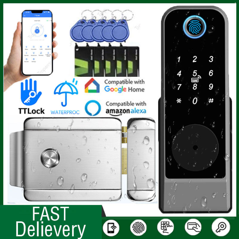 Smart Garden Lock - Impermeabile TTLOCK Smart Lock Wifi Doppio
