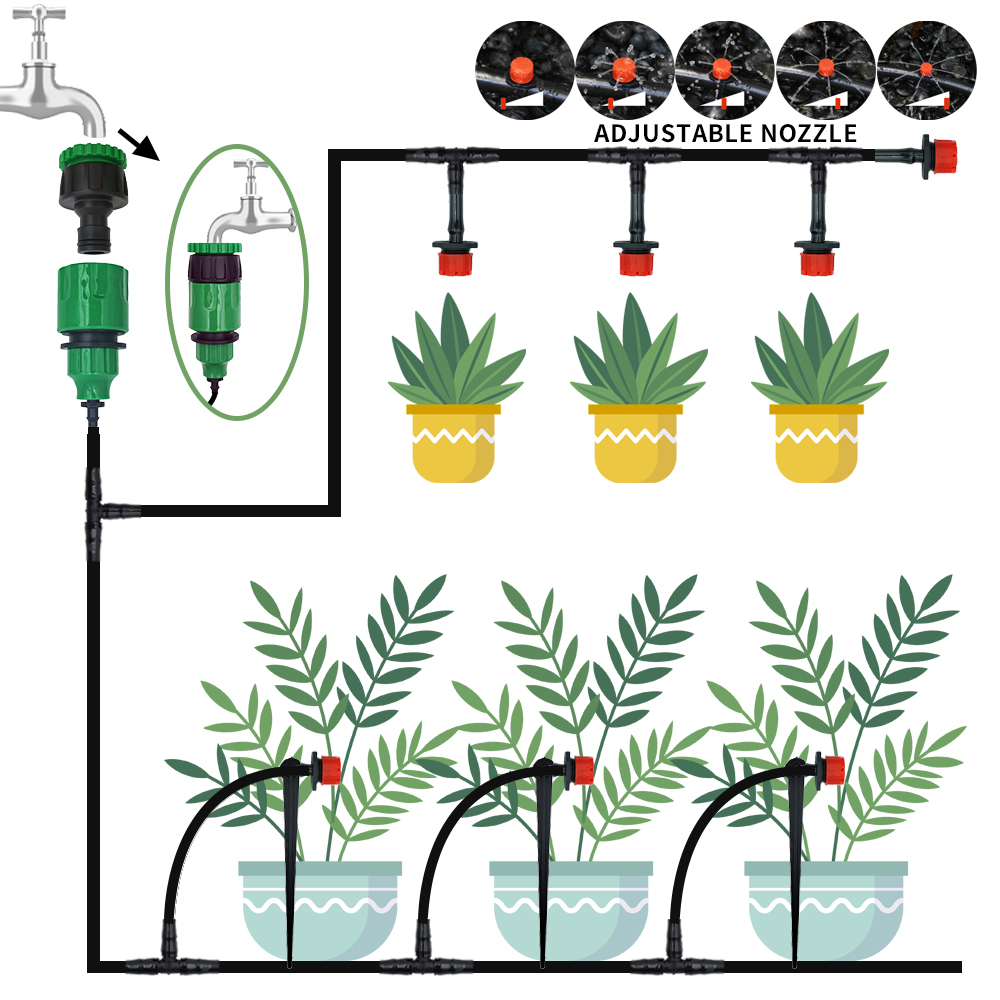 Sistema di irrigazione a gocci - Smart Garden Hose recensione e prezzo