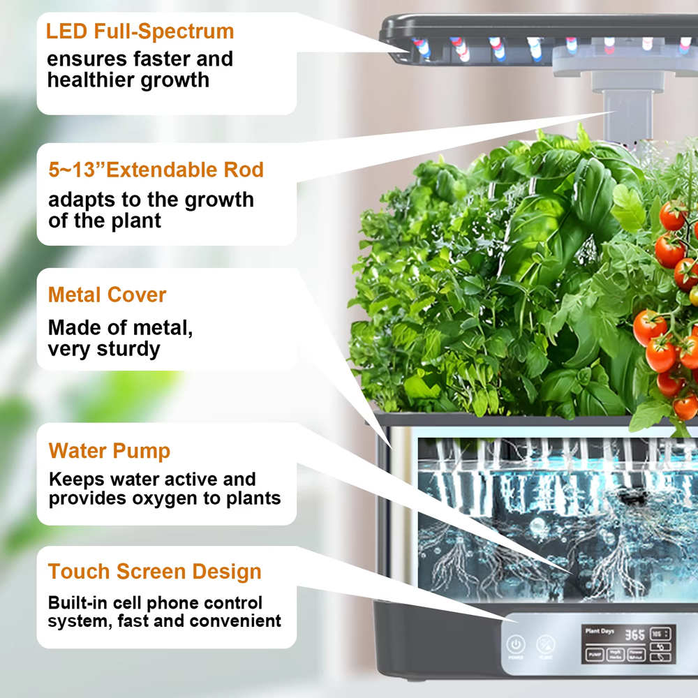 Tuya WiFi Sistema di coltivazi - Smart Garden Nursery recensione e prezzo