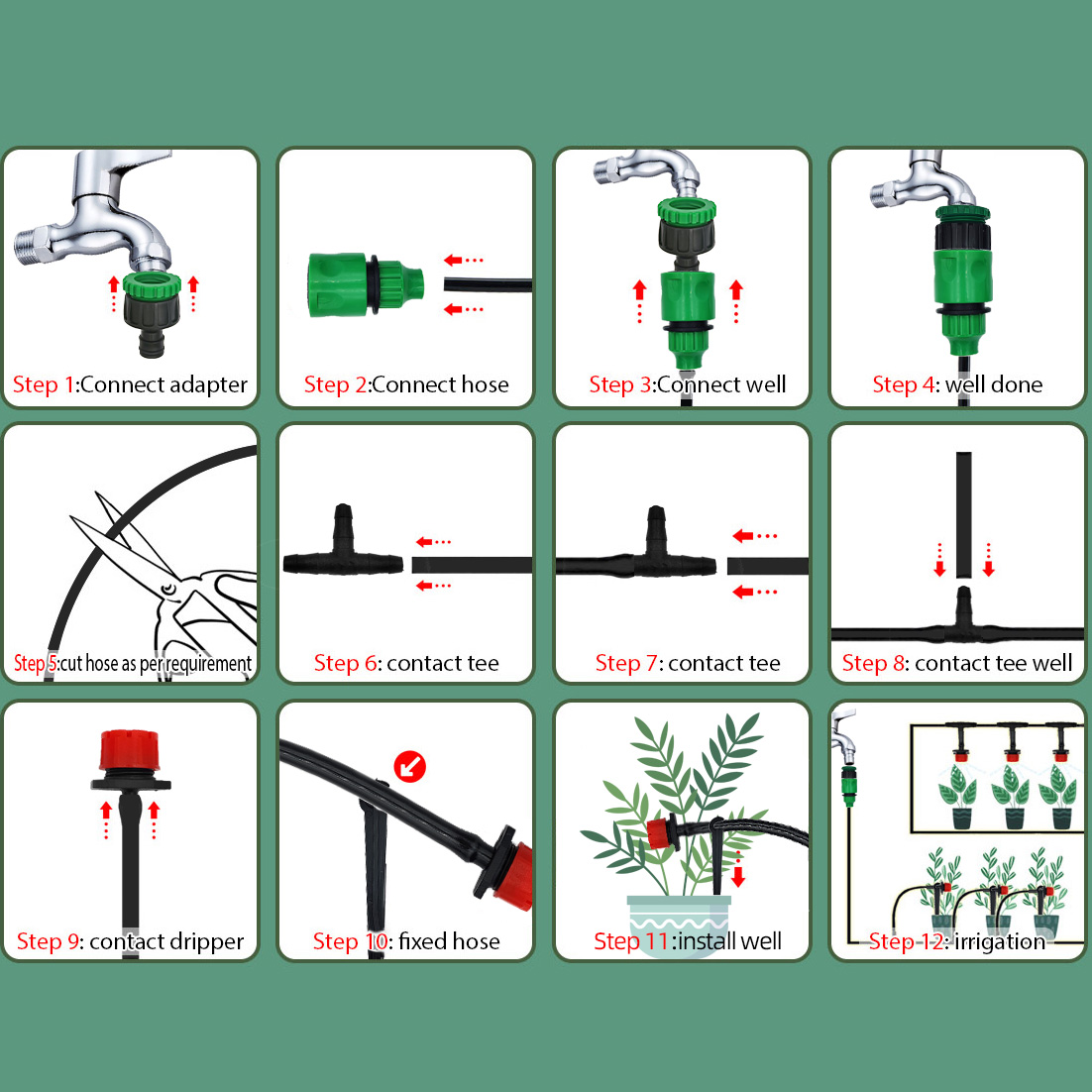 Serra 15M-30M sistema di irrig - Smart Garden Hose recensione e prezzo