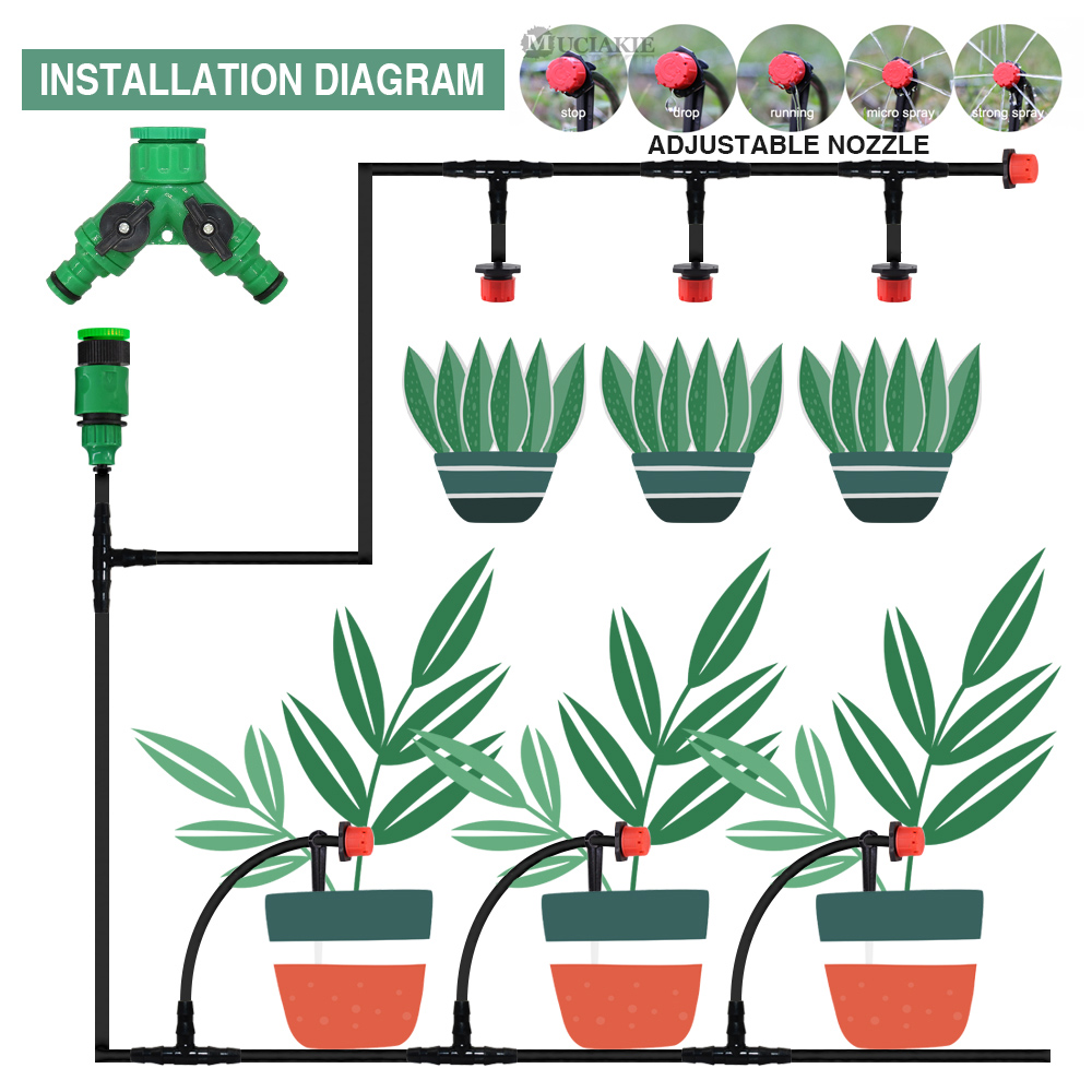 50-5M 1/4 ''gocciolatori regol - Smart Garden Hose recensione e prezzo
